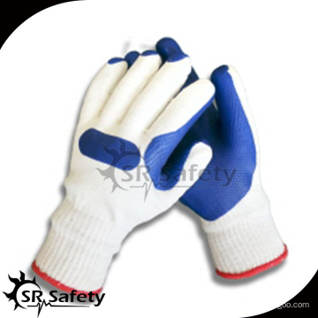 Guantes de látex para proteger el guante de goma